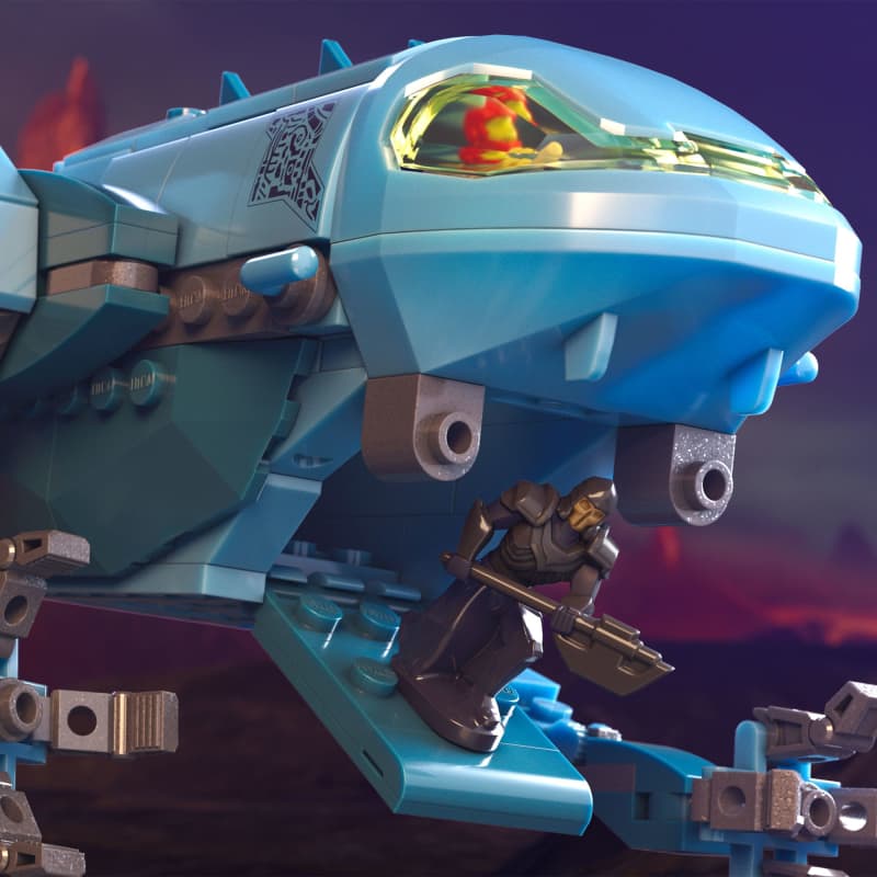 Mattel Brick Shop Masters of the Universe Attack of the Collector Building Set