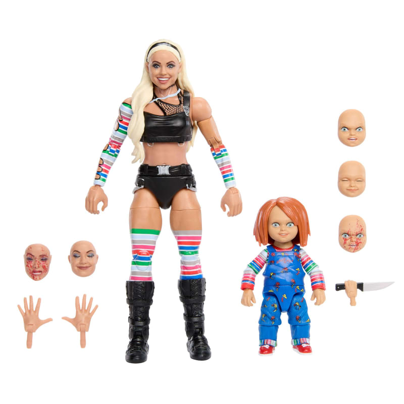 WWE Elite Collection Liv Morgan & Chucky Action Figure 2-Pack