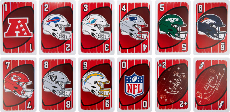 Riesiges UNO NFL