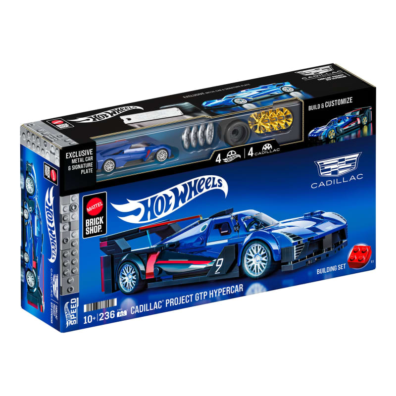 Mattel Bauset Hot Wheels cadillac projekt gtp halsbrecher bauset