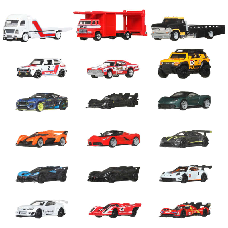 Hot Wheels Car Culture & Team Transport Factory Set 1 of 4