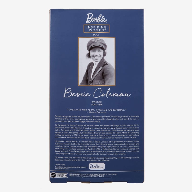 Barbie Inspiring Women Bessie Coleman Doll