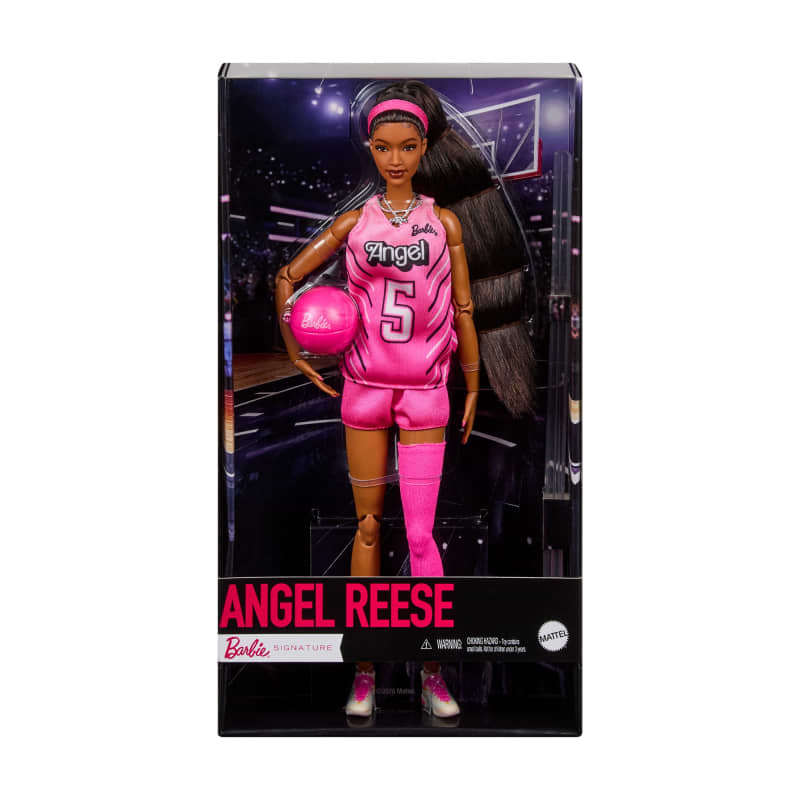Barbie Signature Role Models Angel Reese Doll