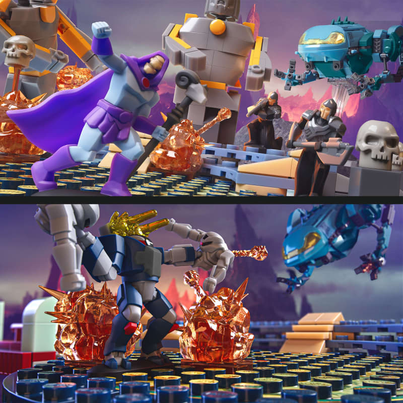 Mattel Brick Shop Masters of the Universe Attack of the Collector Building Set