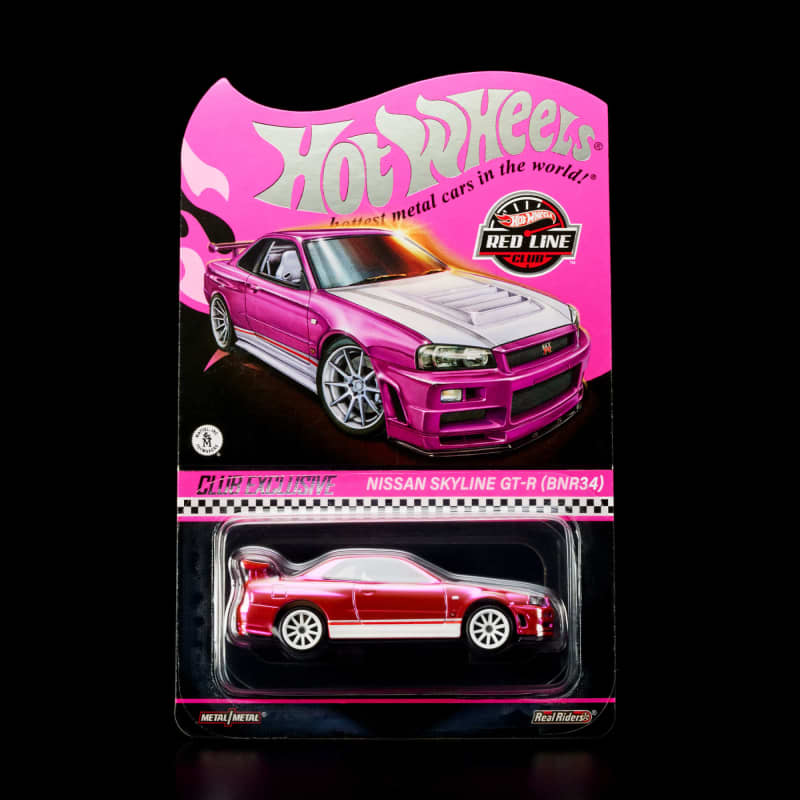 Hot Wheels RLC Exclusive Pink Editions Nissan Skyline GT-R