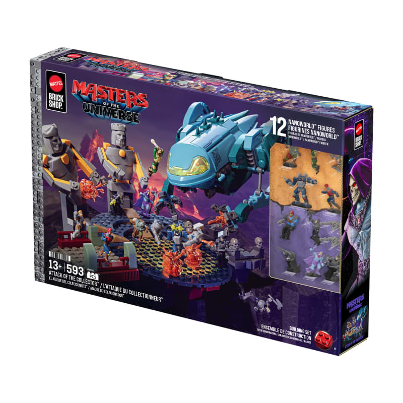 Mattel Brick Shop Masters of the Universe Attack of the Collector