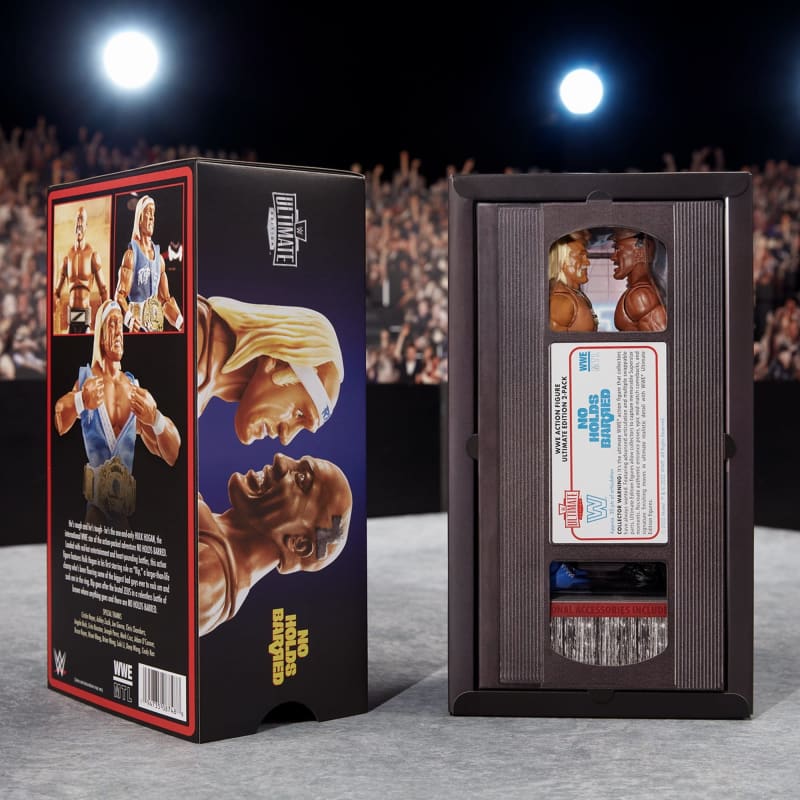 WWE No Holds Barred Ultimate Edition Hulk Hogan & Zeus Collectible Figures