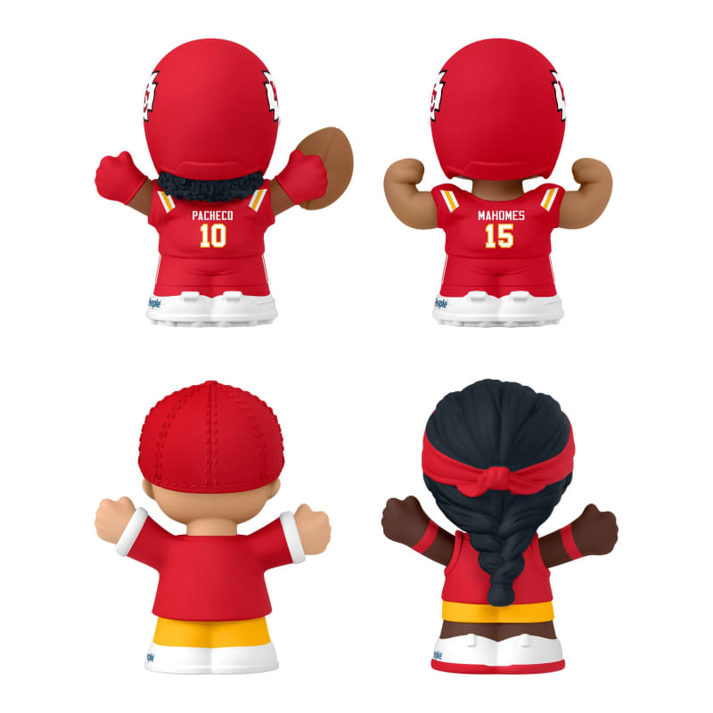 Little People Collector Kansas City Chiefs Alternate Jersey Figure Set