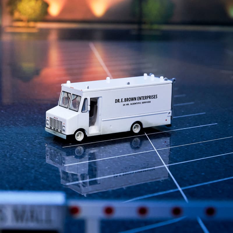 Hot Wheels Back to the Future 40th Anniversary Set