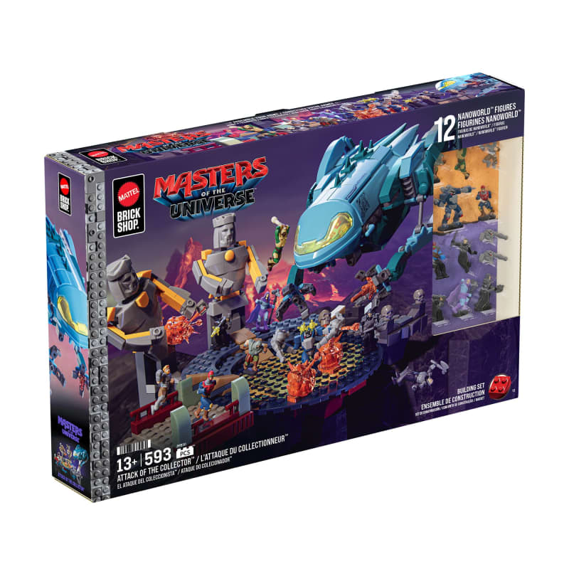 Mattel Brick Shop Masters of the Universe Attack of the Collector Building Set