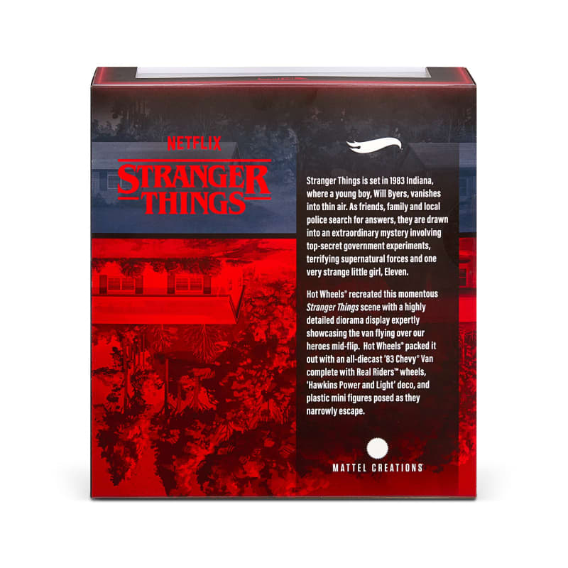 Hot Wheels Stranger Things 10th Anniversary ’83 Chevy Van