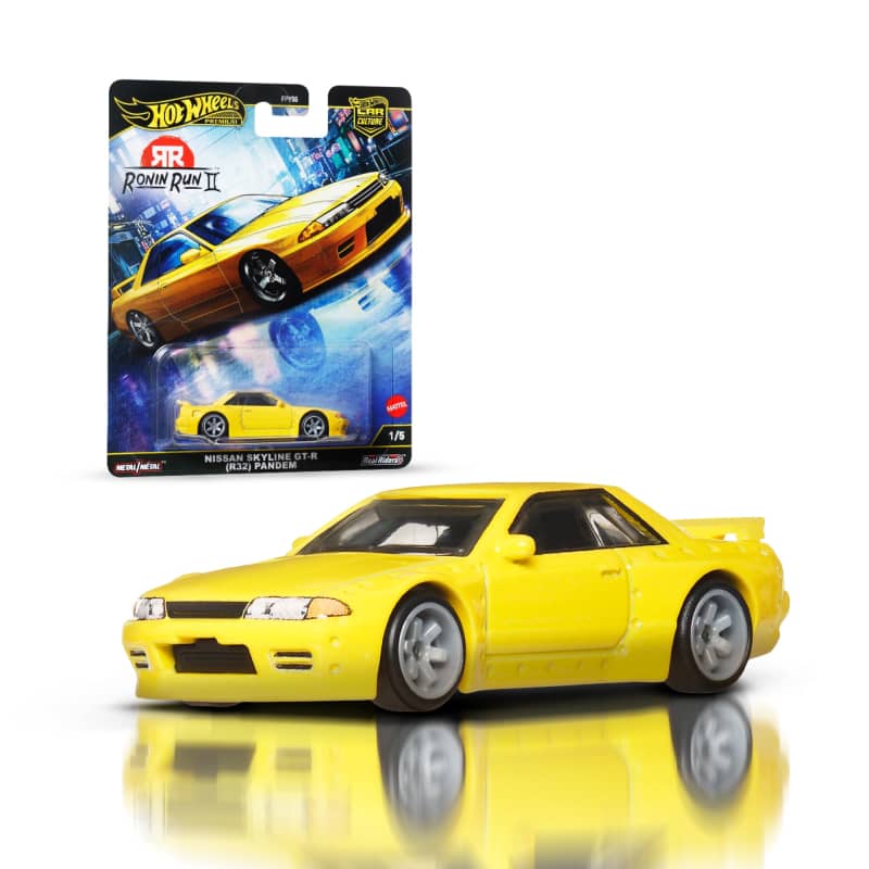 Hot Wheels Premium Car Culture Ronin Run II Nissan Skyline GT-R "R32" Pandem