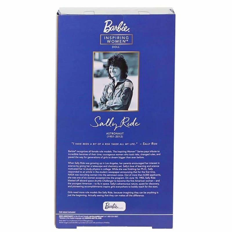 Sally Ride Barbie Inspiring Women Doll