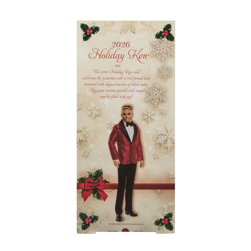 Barbie Signature 2026 Holiday Ken Doll with Blonde Hair