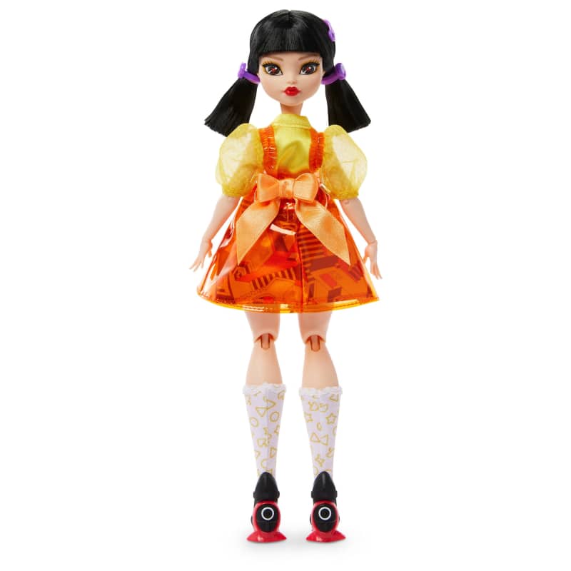 Monster High Skullector Squid Game Young-hee Doll