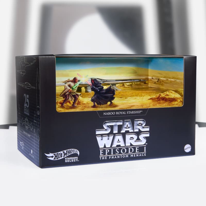 Hot Wheels STAR WARS Starships Select Royal Naboo Starship