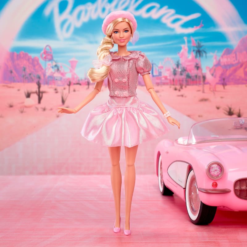 Barbie The Movie Pink Puffy Dress Barbie Doll