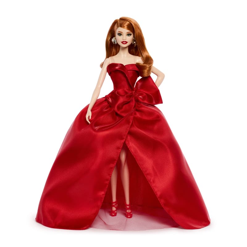 Barbie Signature 2026 Holiday Barbie Doll with Red Hair