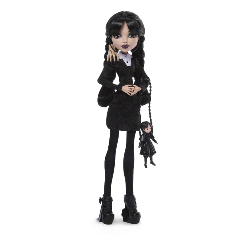 Monster High x Wednesday Addams ドール Monster High x Wednesday Doll, Wednesday Addams in Black Dress
