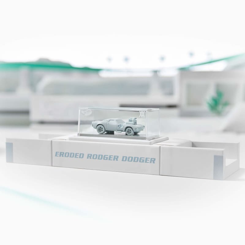 Hot Wheels x Daniel Arsham Eroded Rodger Dodger | Mattel Creations Hot Wheels x Daniel Arsham Eroded Rodger Dodger | Mattel Creations