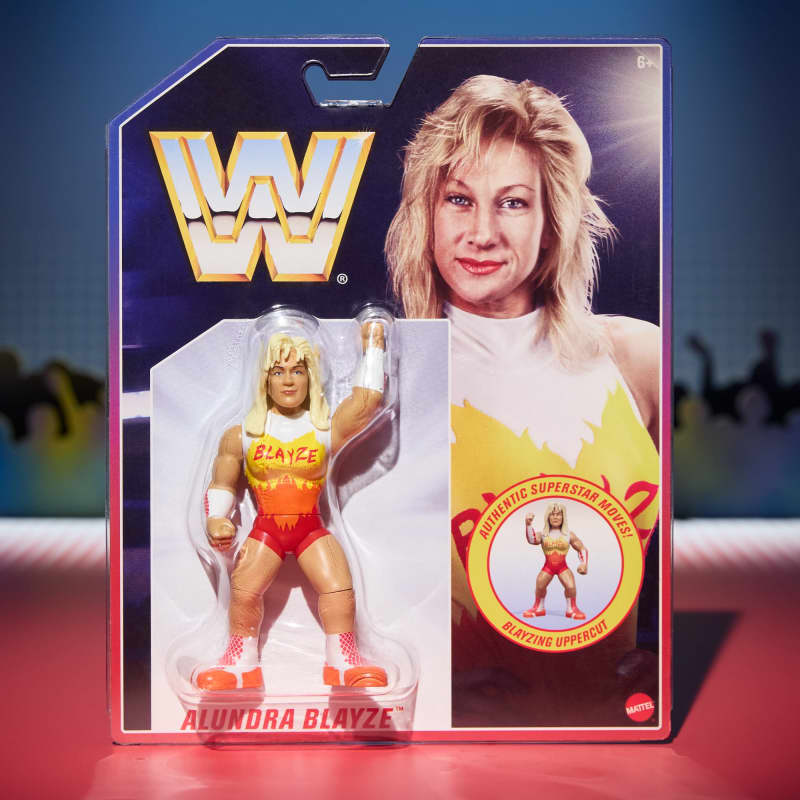 WWE Retro Action Figure 4-Pack Bundle