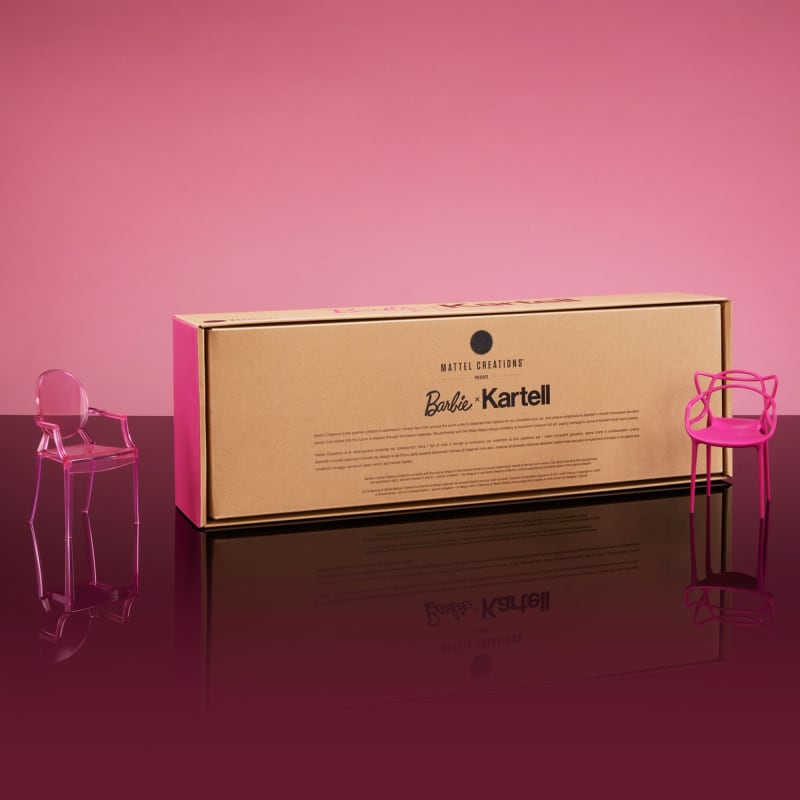 Barbie x Kartell 5-Piece Doll-Sized Chair Set