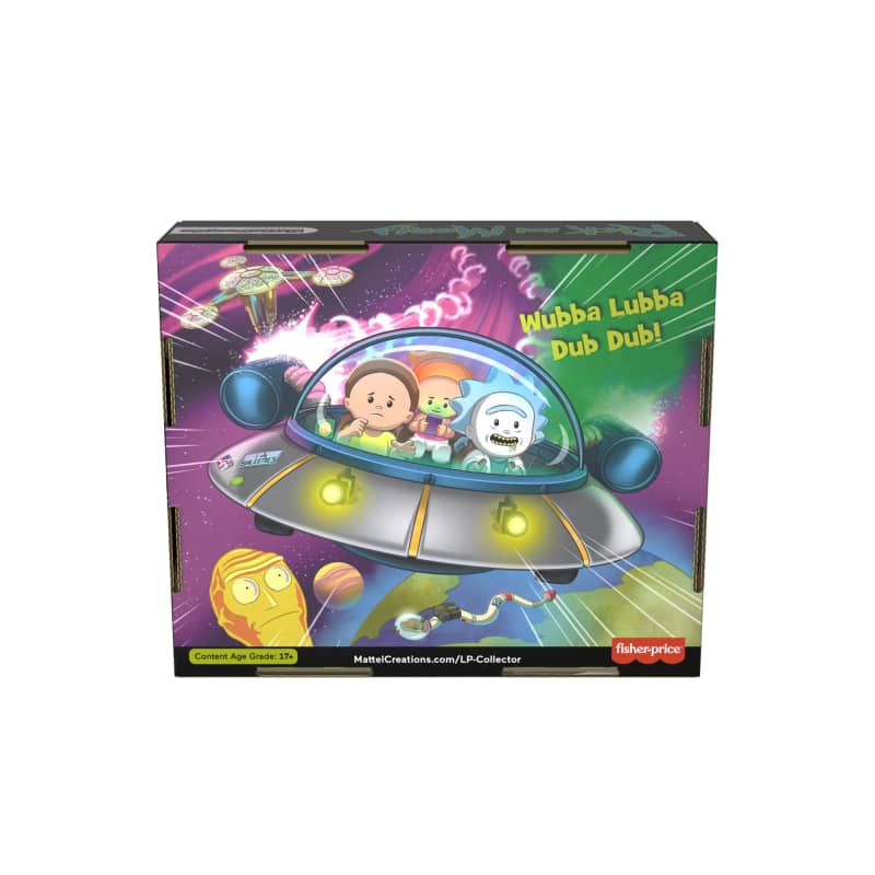 Little People Collector Rick and Morty Figure Set