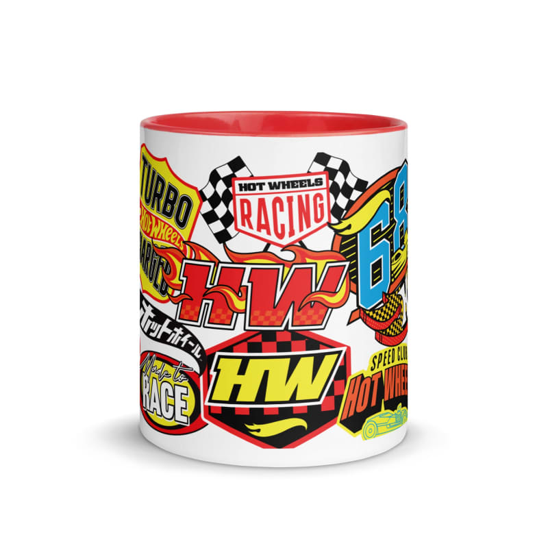 Hot Wheels in Katakana White Mug | Mattel Creations