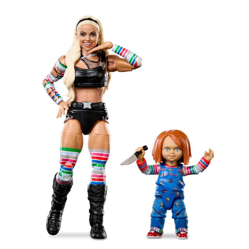 WWE Elite Collection Liv Morgan & Chucky Action Figure 2-Pack