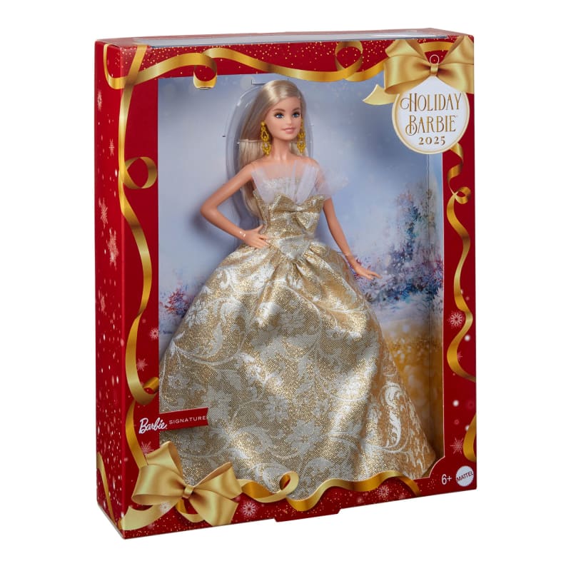 2025 Holiday Barbie Doll 5