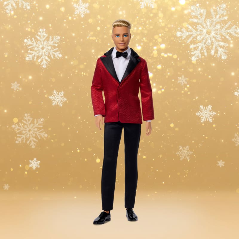 Barbie Signature 2026 Holiday Ken Doll with Blonde Hair