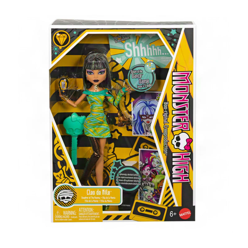 Monster High Dawn of the Dance Cleo De Nile Reproduction Doll