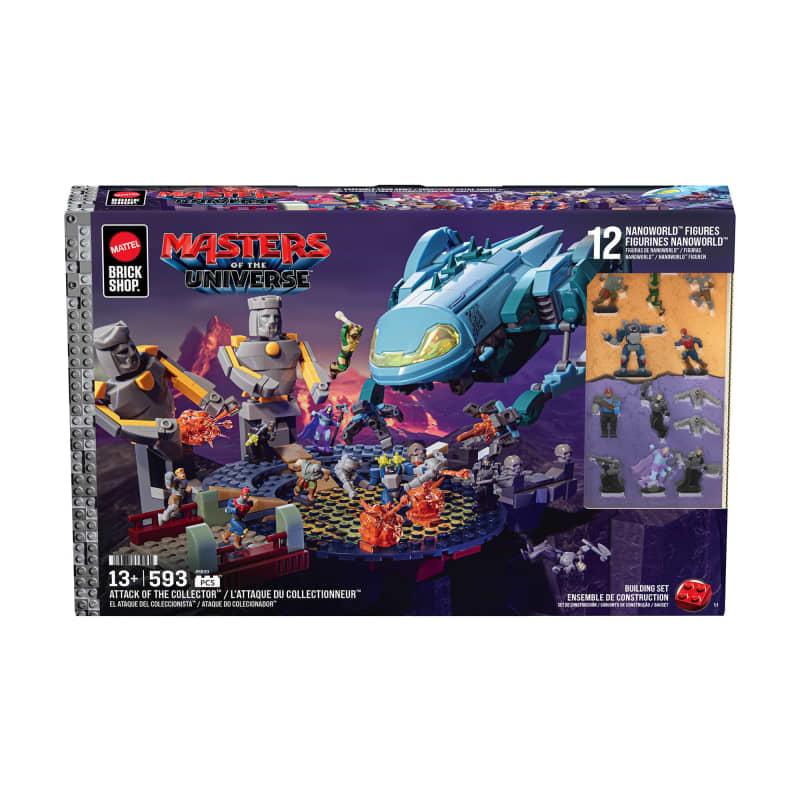 Mattel Brick Shop Masters of the Universe Attack of the Collector Building Set