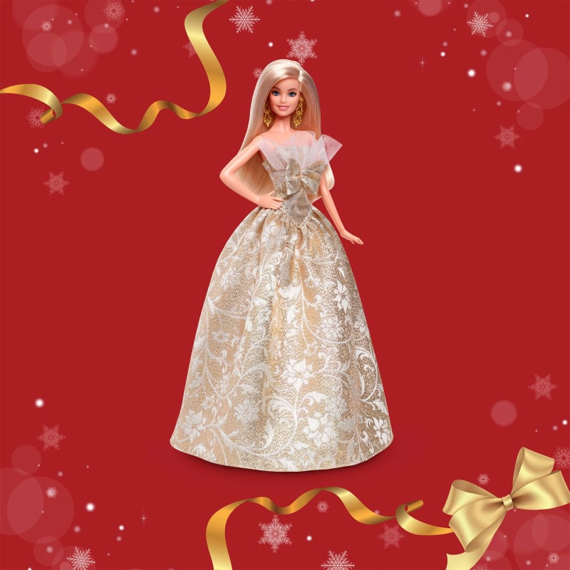 2025 Holiday Barbie Doll 5