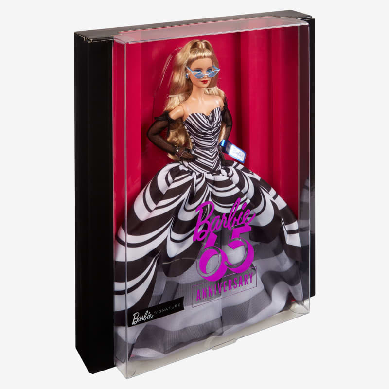 Barbie 65th Anniversary Doll With Blonde Hair