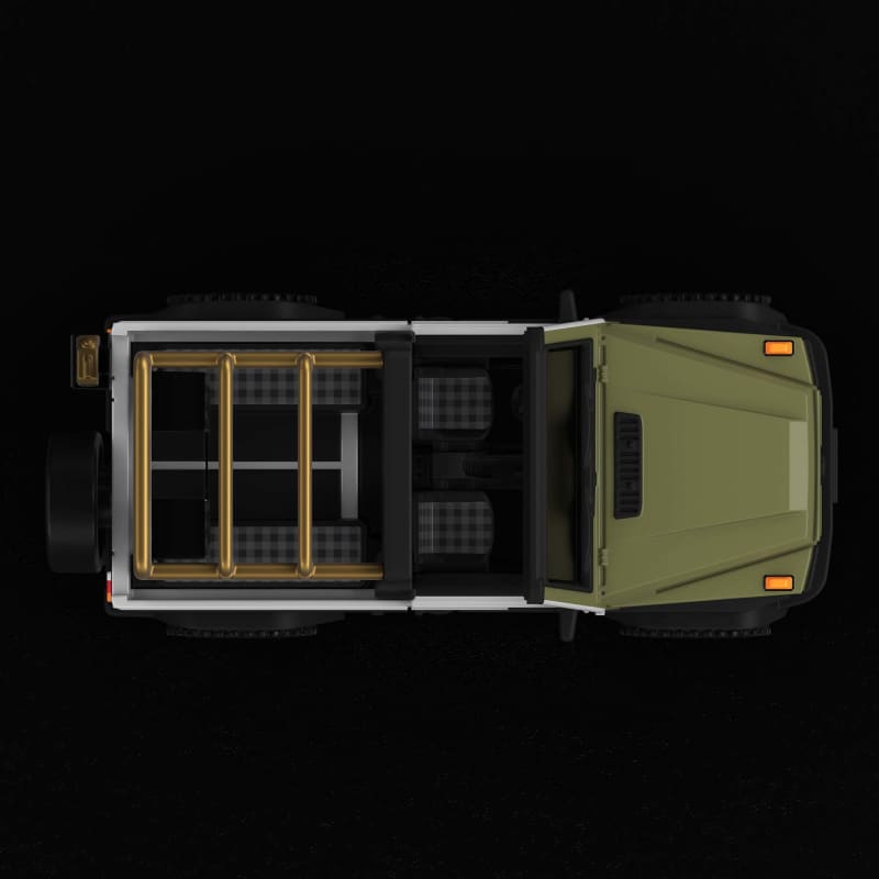 Hot Wheels x Mercedes-Benz Project G-class Past II Future designed by NIGO