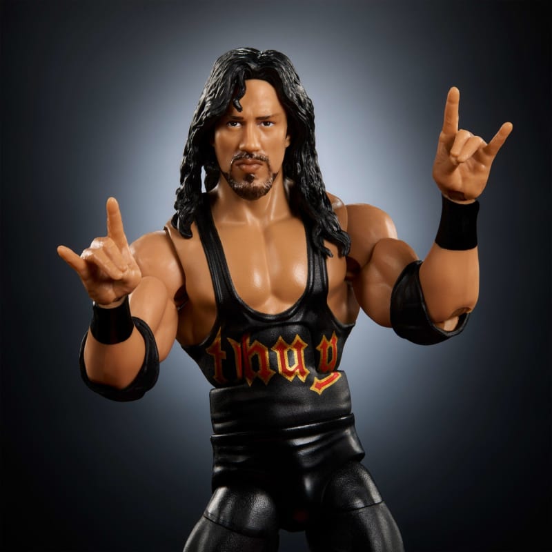 WWE Monday Night War Elite Collection Syxx Action Figure & Dusty Rhodes Build-A-Figure Parts