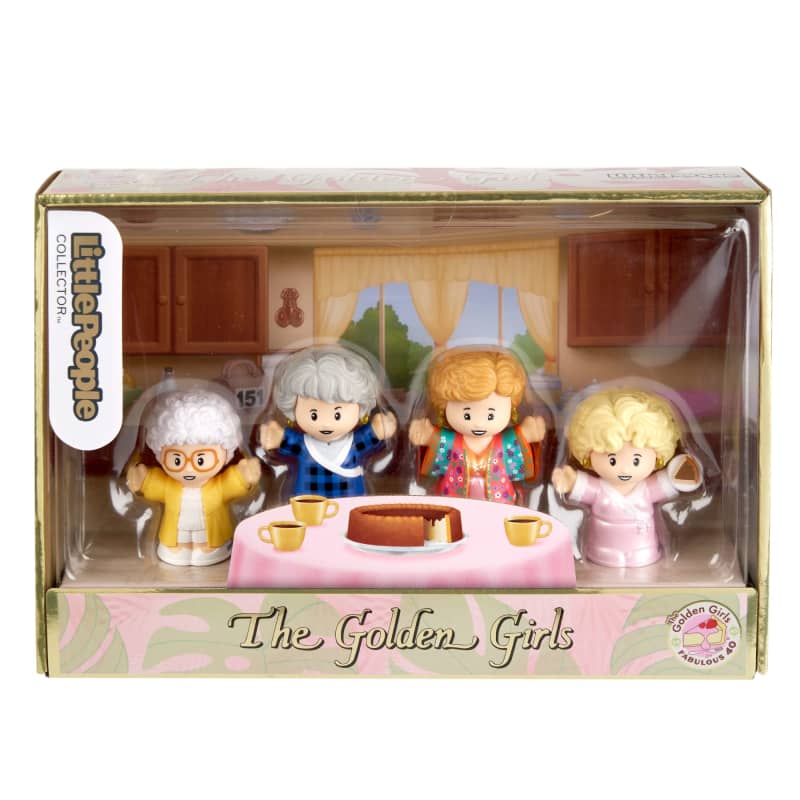 Little People Collector The Golden Girls Late Night Cheesecake, 40th Anniversary Set
