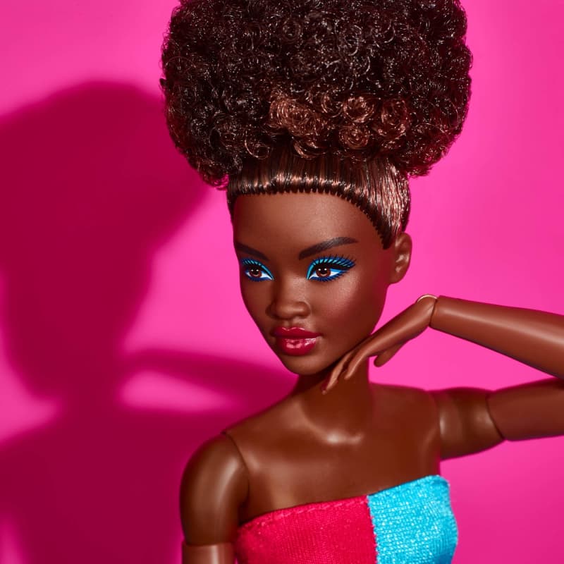 Barbie Looks Doll (Original, Curly Black Hair)