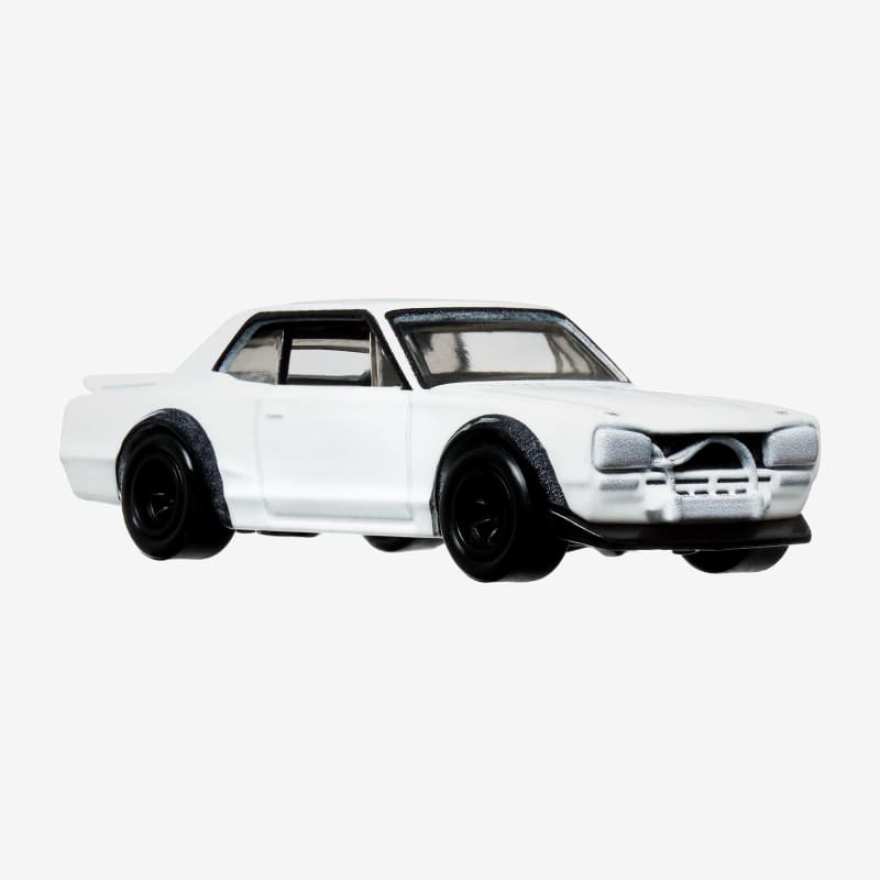 Hot Wheels Premium Collector Set, 3 Nissan Skyline Cars & 1 Transporter