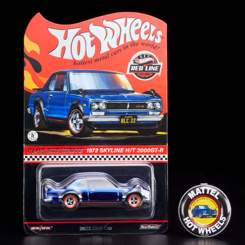 Hot Wheels 2022 RLC Membership ’72 Nissan Skyline H/T 2000 GT-R