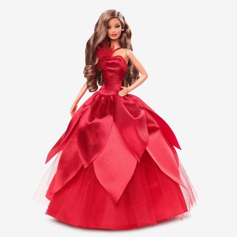 2022 Holiday Barbie, Light-Brown Hair