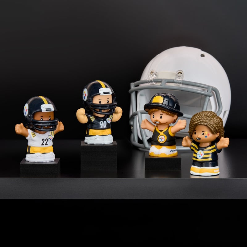 Little People Collector x NFL Pittsburgh Steelers Set