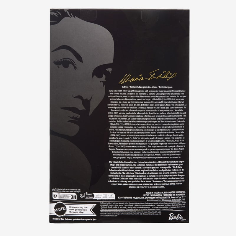 María Félix BARBIE Tribute Collection Doll