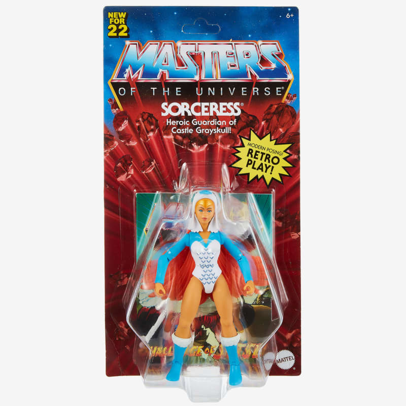 Masters of the Universe Origins Sorceress Collector Action Figure with Accessory
