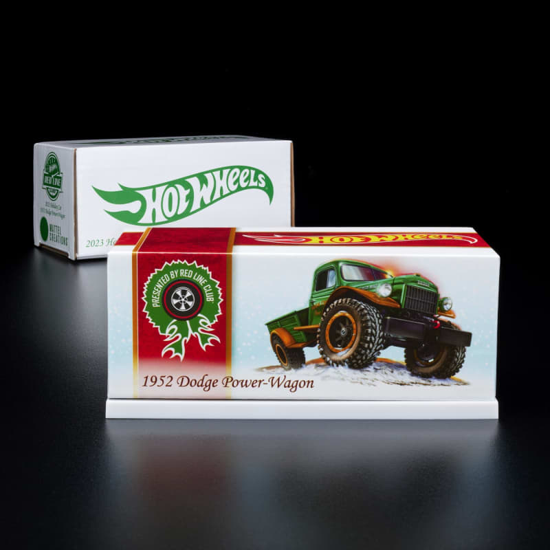 Hot Wheels RLC Exclusive Holiday 1952 Dodge Power-Wagon