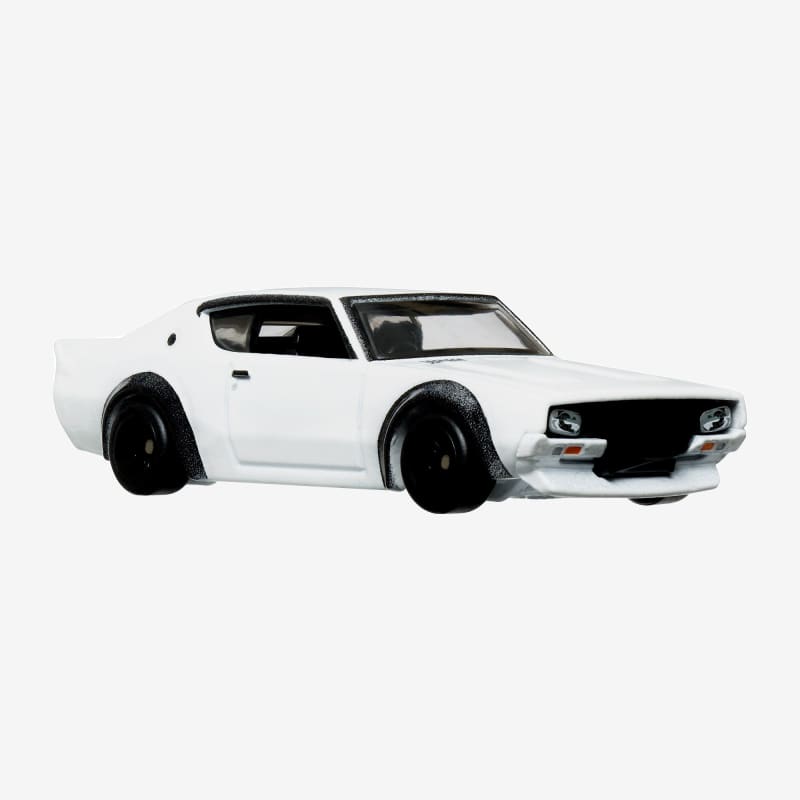 Hot Wheels Premium Collector Set, 3 Nissan Skyline Cars & 1 Transporter