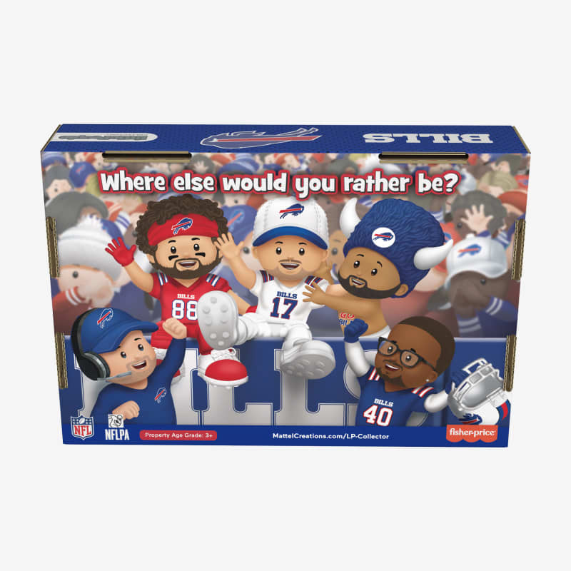 Little People Collector x NFL Buffalo Bills Set