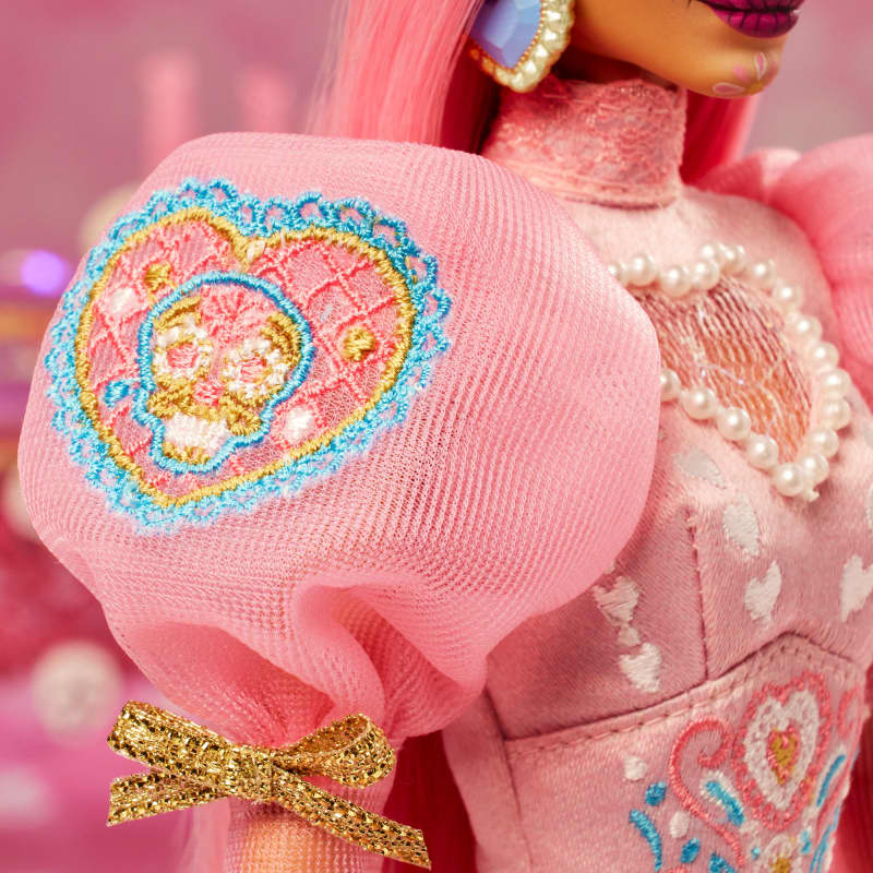 2023 Día De Muertos Barbie x Pink Magnolia Doll