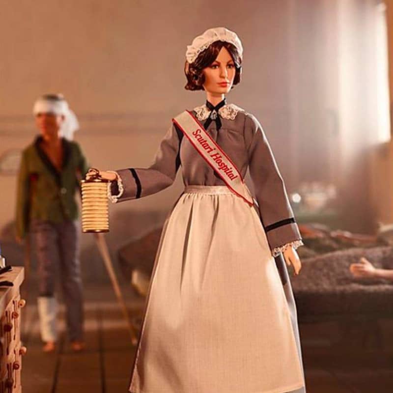 Florence Nightingale Barbie Inspiring Women Doll